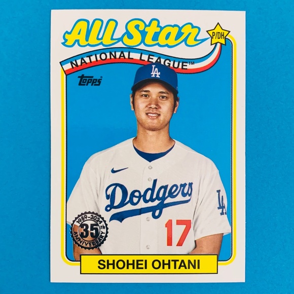 🔥⚾SHOHEI OHTANI TOPPS ALL-STAR BASEBALL CARD - LOS ANGELES DODGERS - Picture 1 of 2